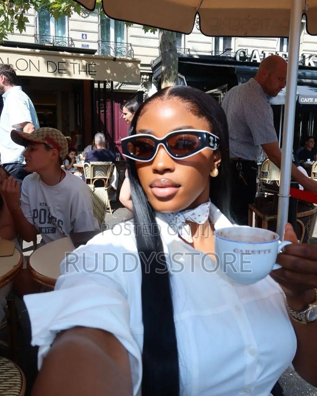 Chanel 6056 Cat Eye Sunglasses.