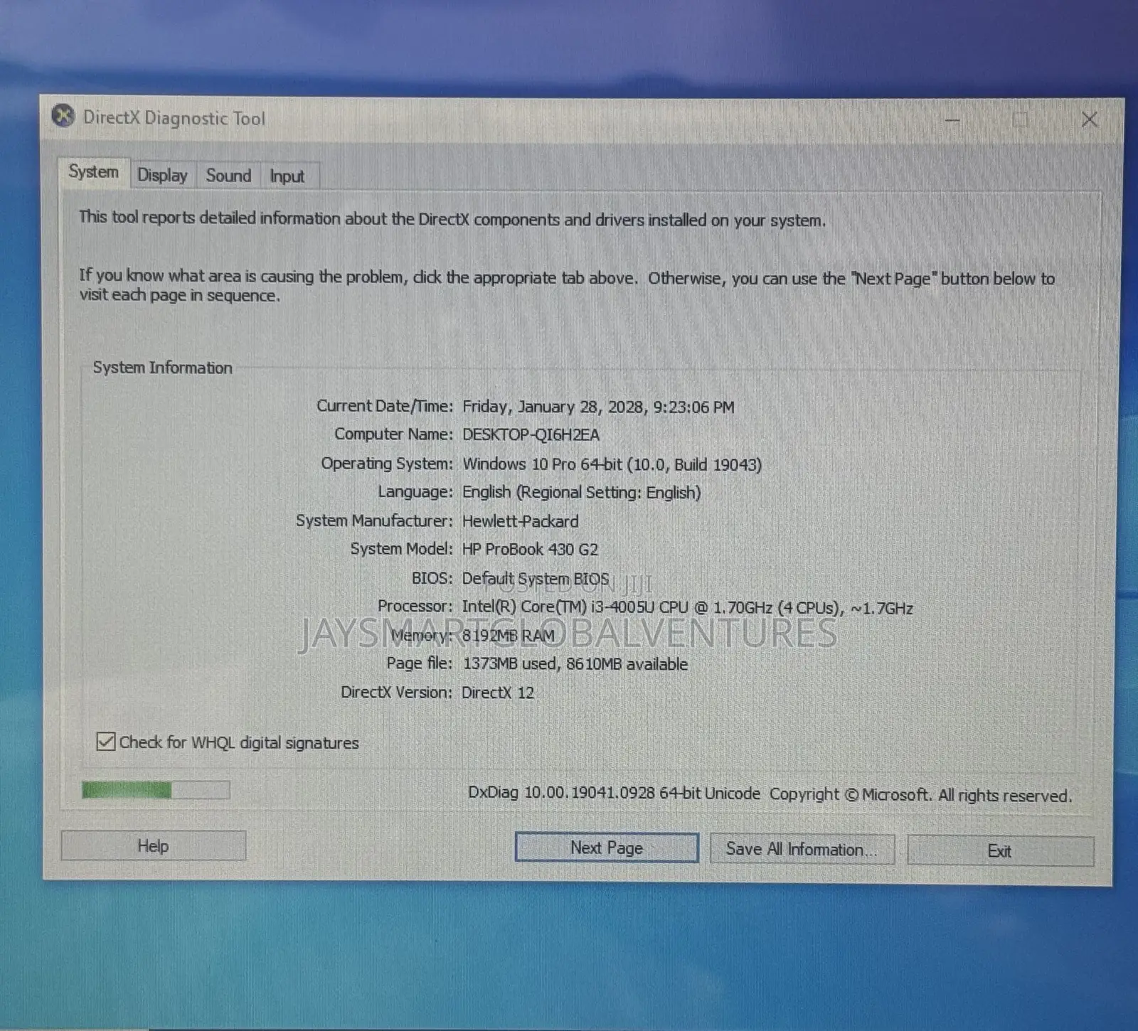 Laptop HP 430 G2 8GB Intel Core i3 HDD 500GB