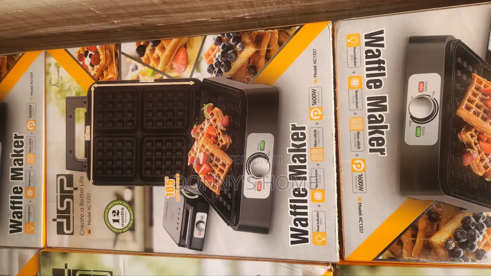 DSP Waffle Maker Kc1337