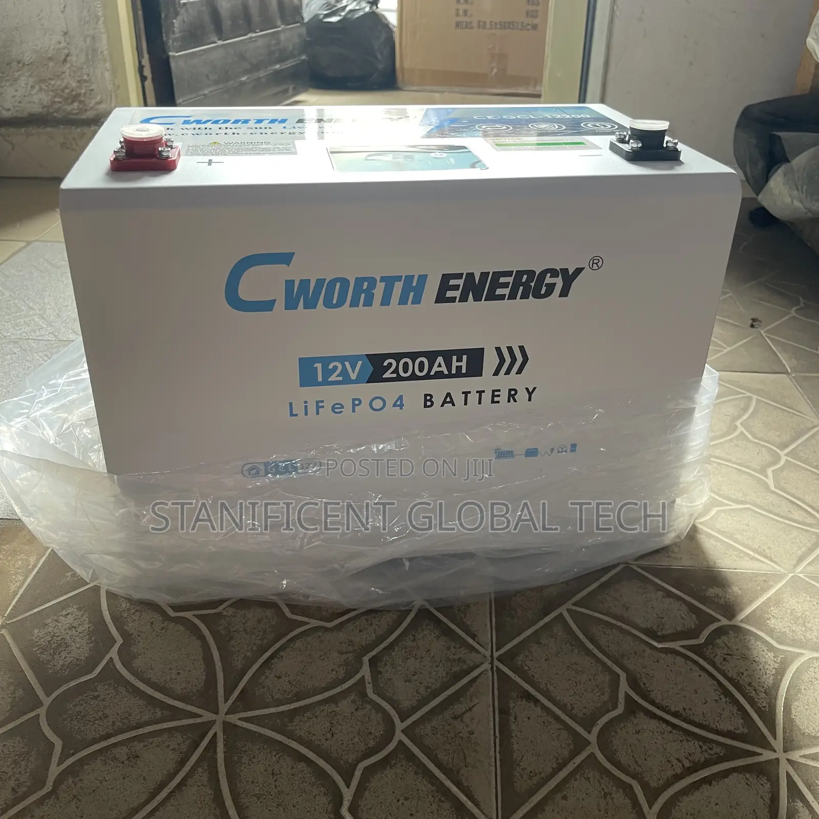 Cworth Energy 12v/200ah/2.56kwh Lithium Battery