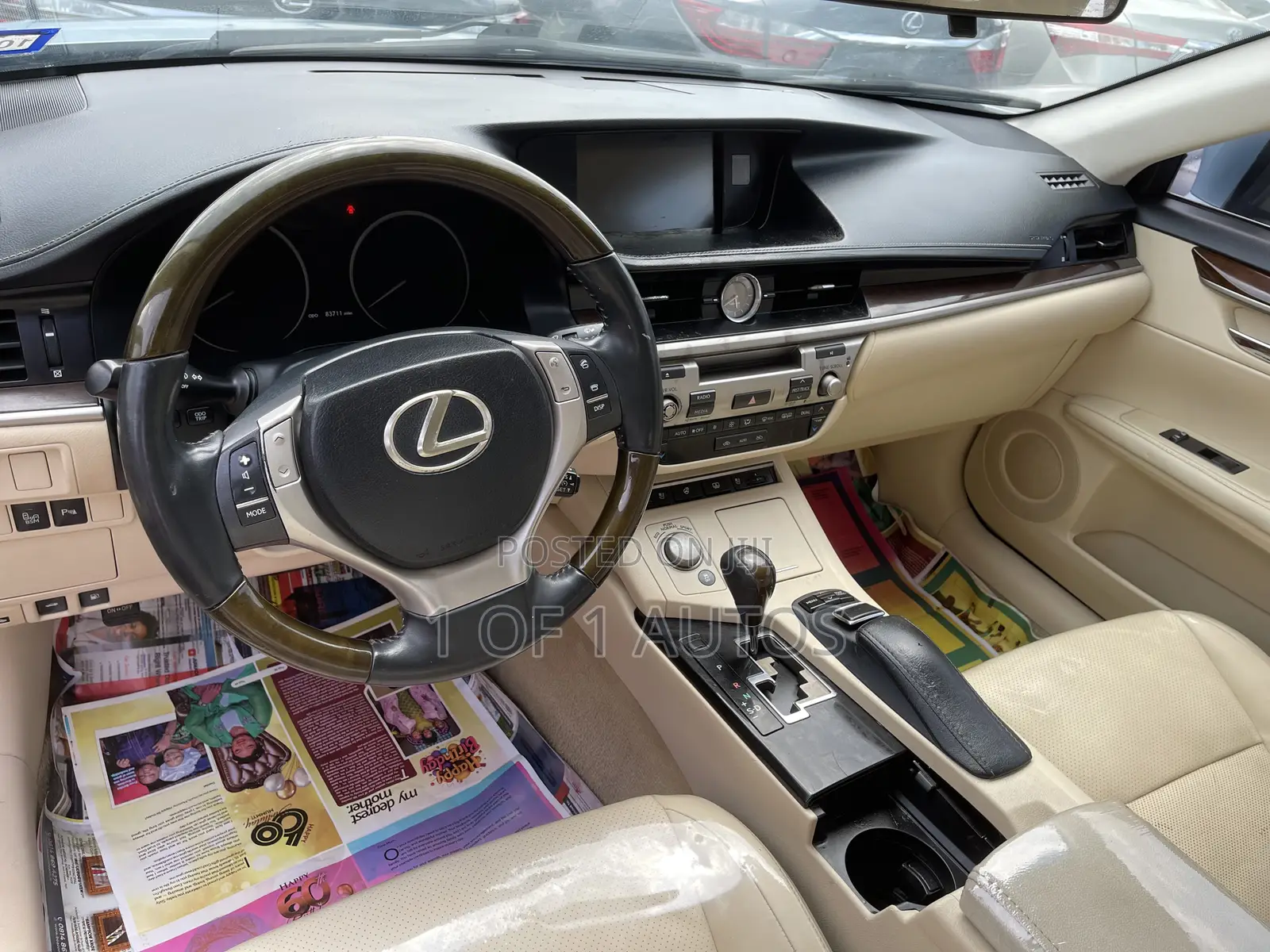 Lexus ES 2015 Blue