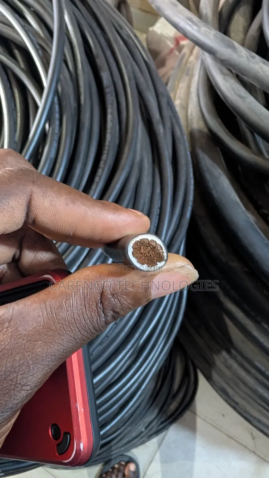 50mm 1xcore Single Flexible Cable