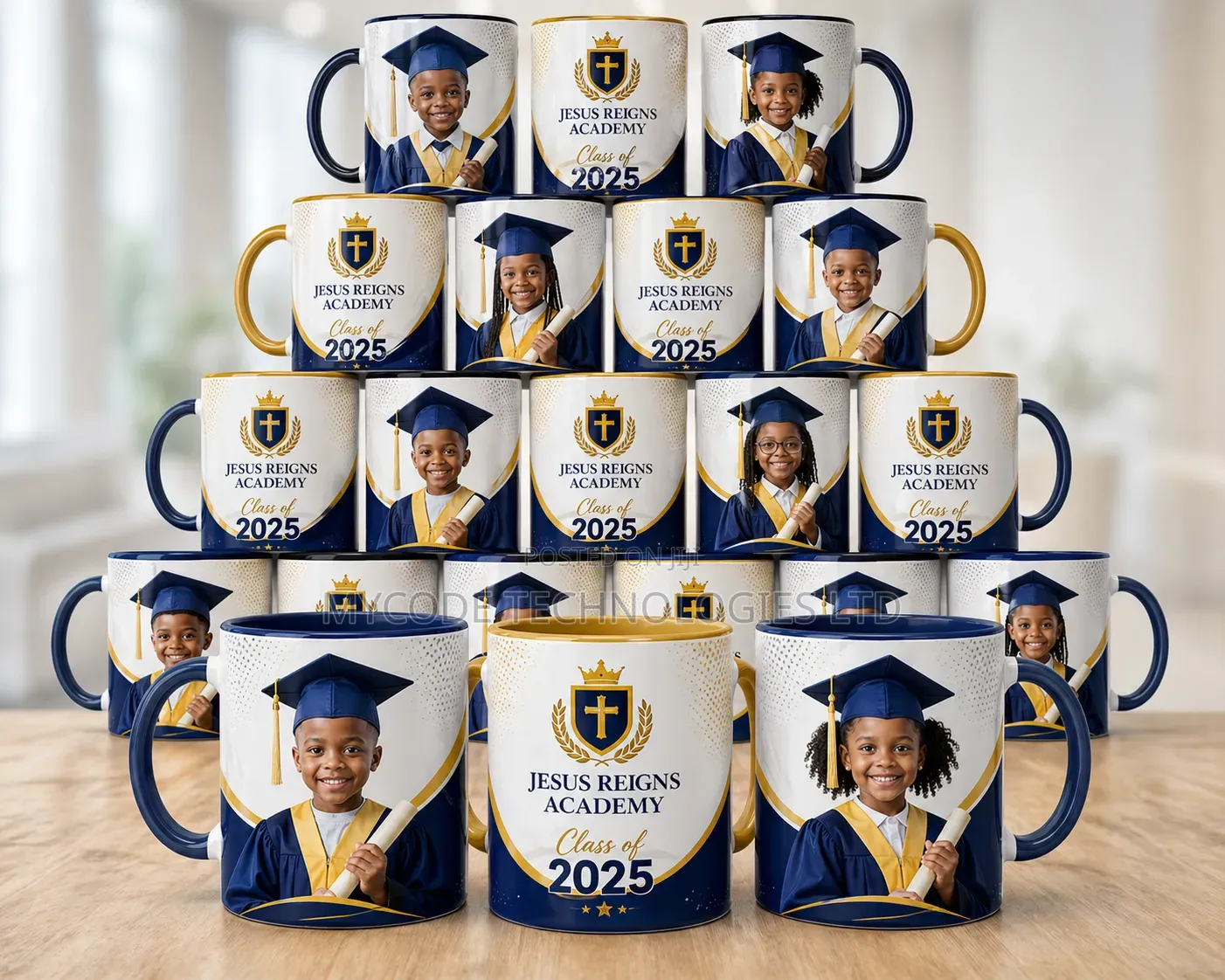 Custom Graduation Mug Printing | School Souvenir Photo Mug