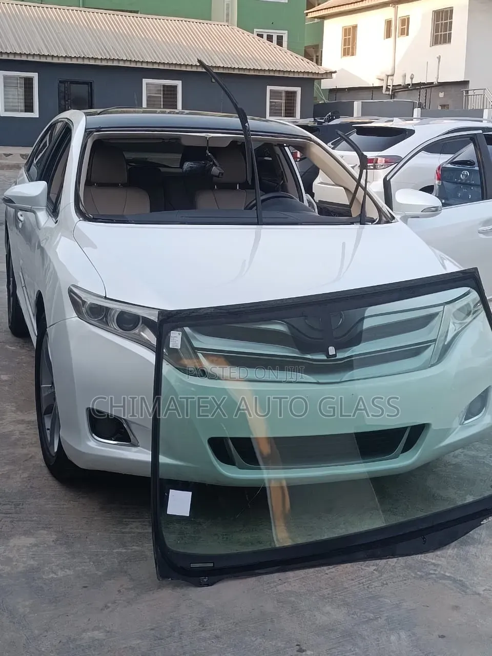 Toyota Venzer 2013 Windscreen Glass Available Installed at Chimatex