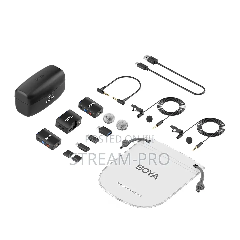Boya Boyamic 2-Person Wireless Microphone System
