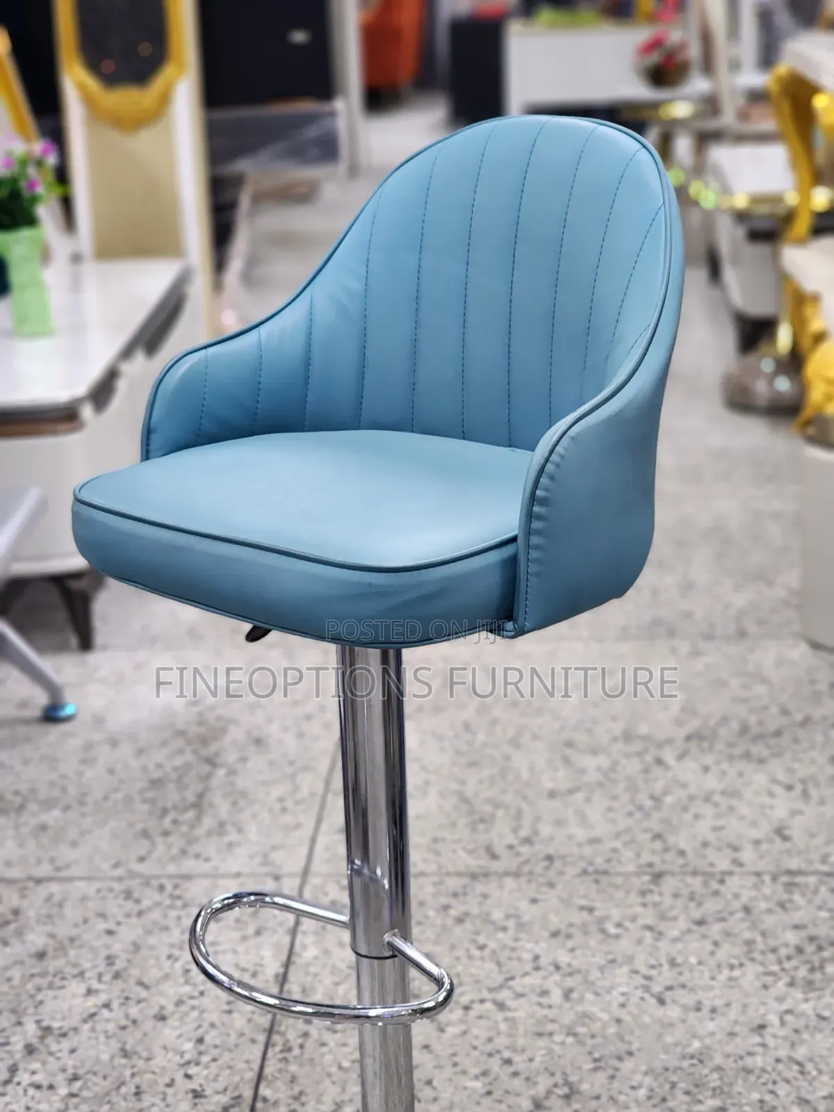The Scalloped Barstool