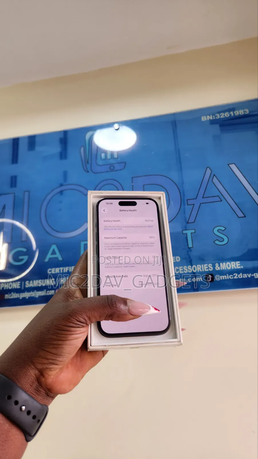 Apple iPhone 15 Pro 128 GB Blue