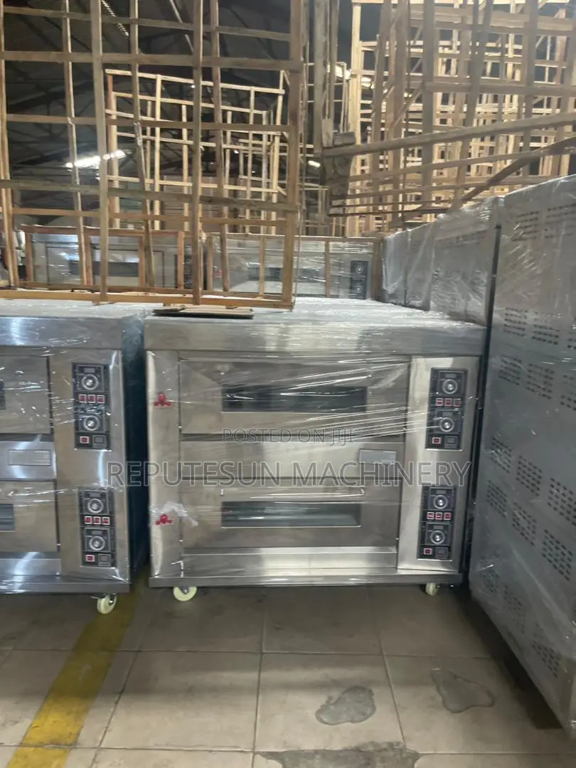 2 Deck, 4 Trays Bakery Gas and Electric Oven