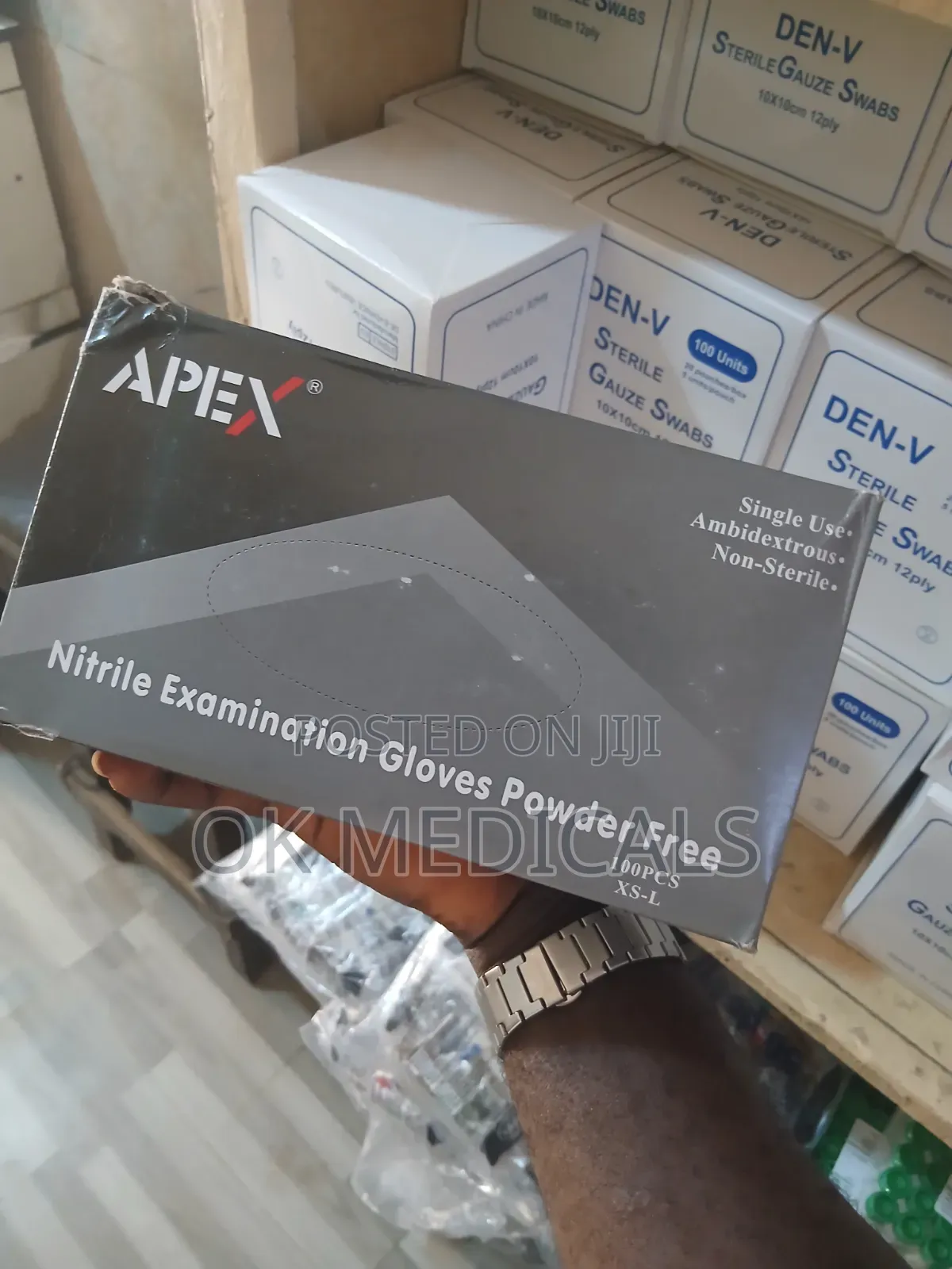 Black Glove ( Niltrail Gloves)