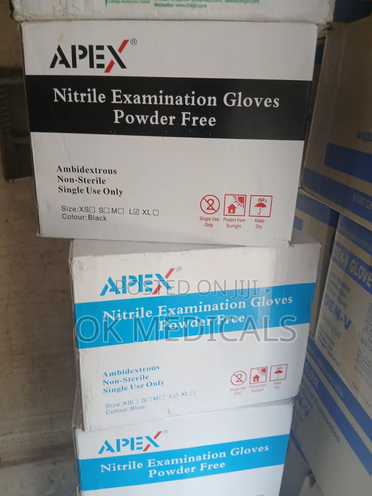 Black Glove ( Niltrail Gloves)