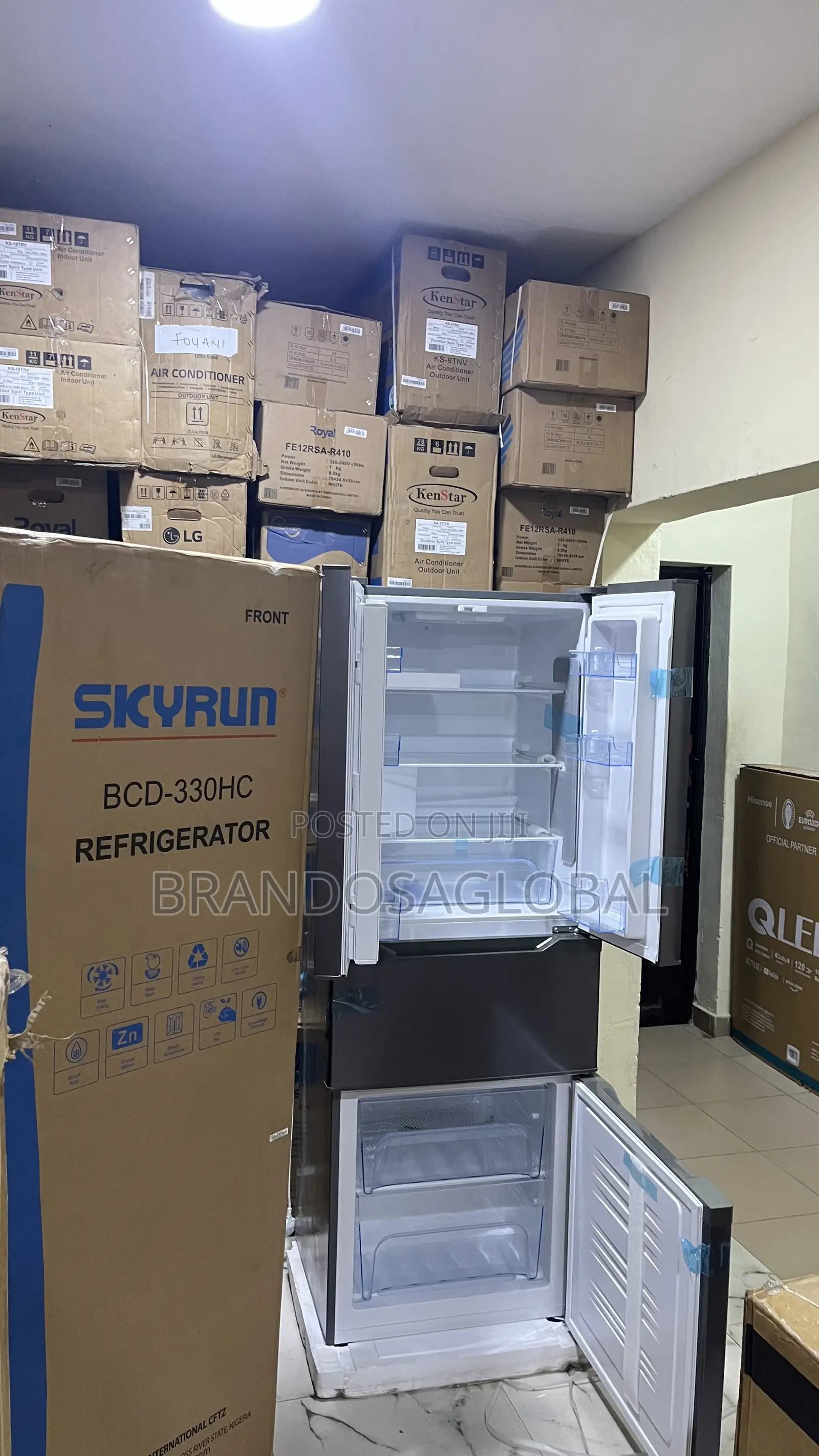 Skyrun300lrefrigerator4doors[Bcd-330hc]-Strongcoolingpowerrefrigerator