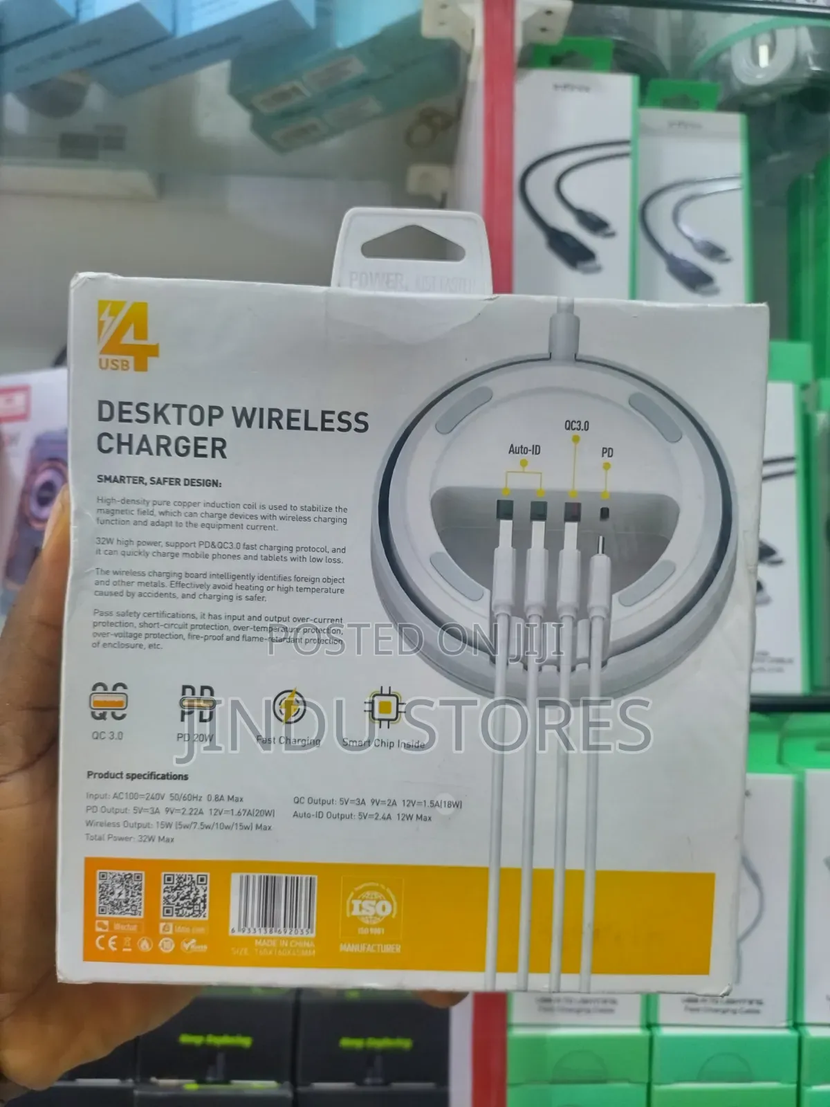 Ldnio 32w Desktop Wireless Charger