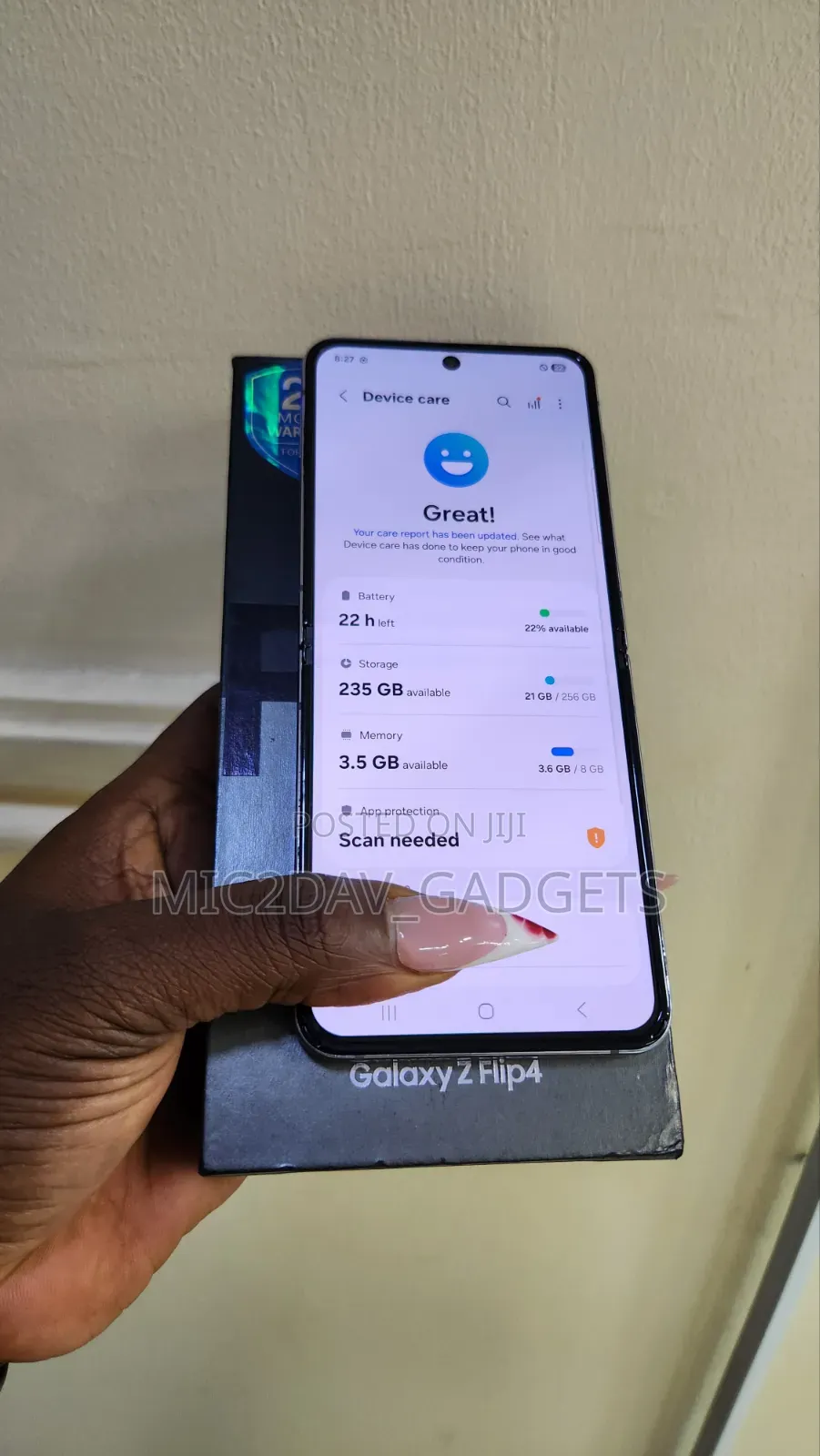 Samsung Galaxy Z Flip4 256 GB Blue