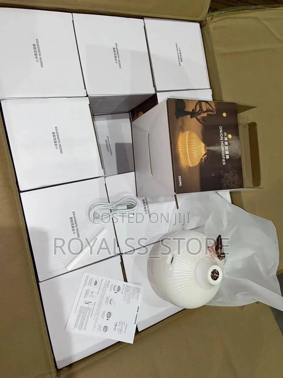 Creative Onion Shaped Air Humidifier and Aroma Diffuser