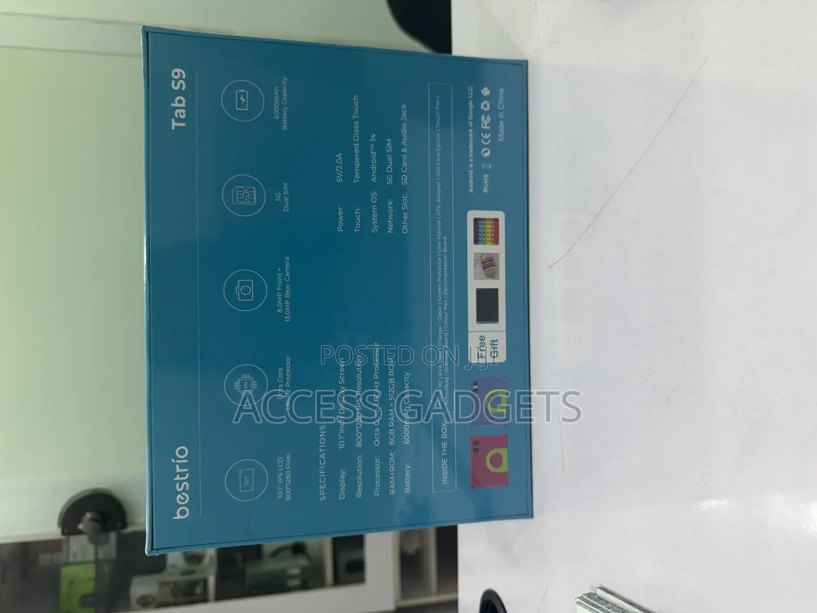 New Bestrio Tab S9 512 GB