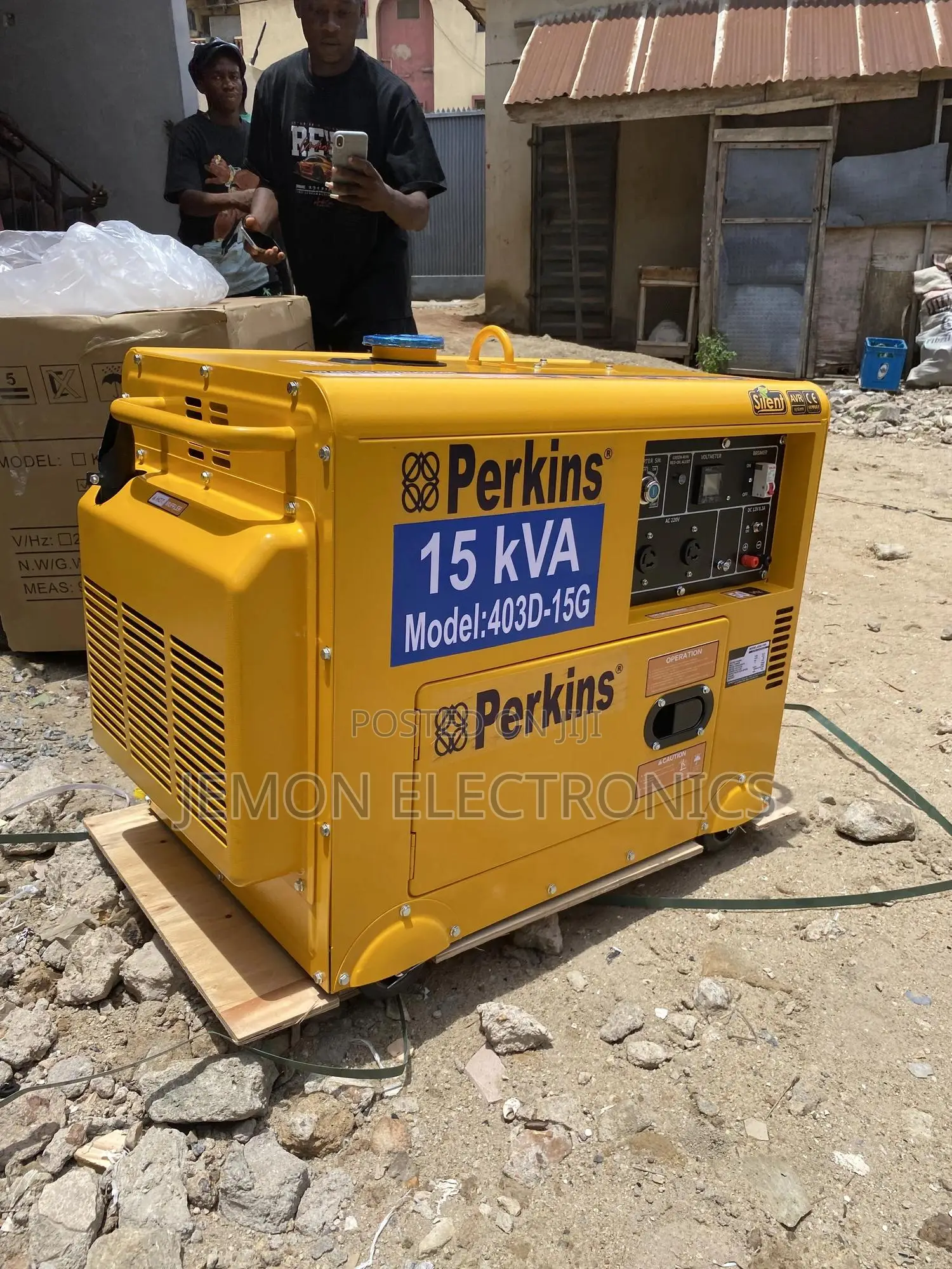 Silent Running 15kva Perkins Soundproof Generator