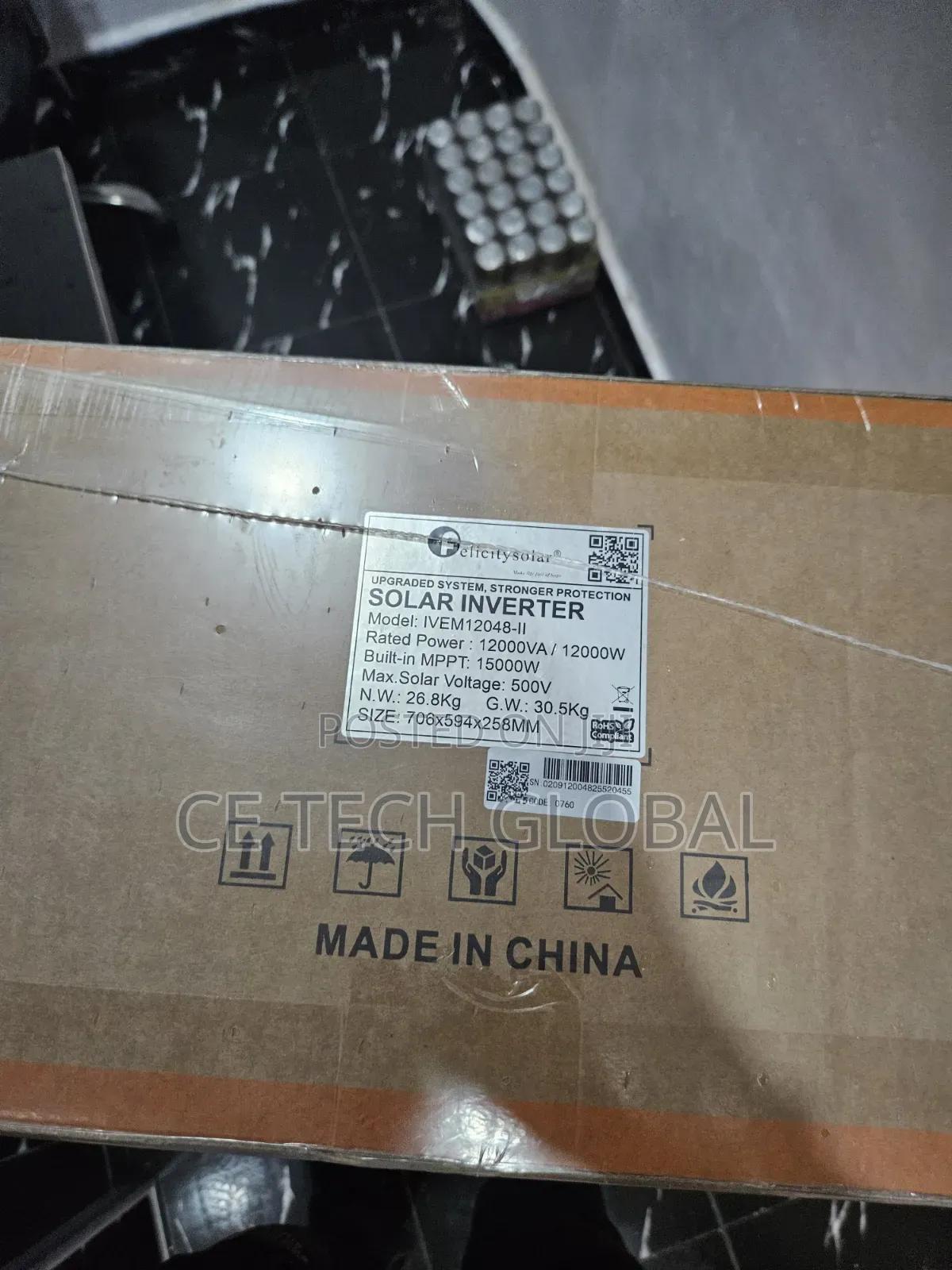 12kva 48v Hybrid Inverter - Felicity