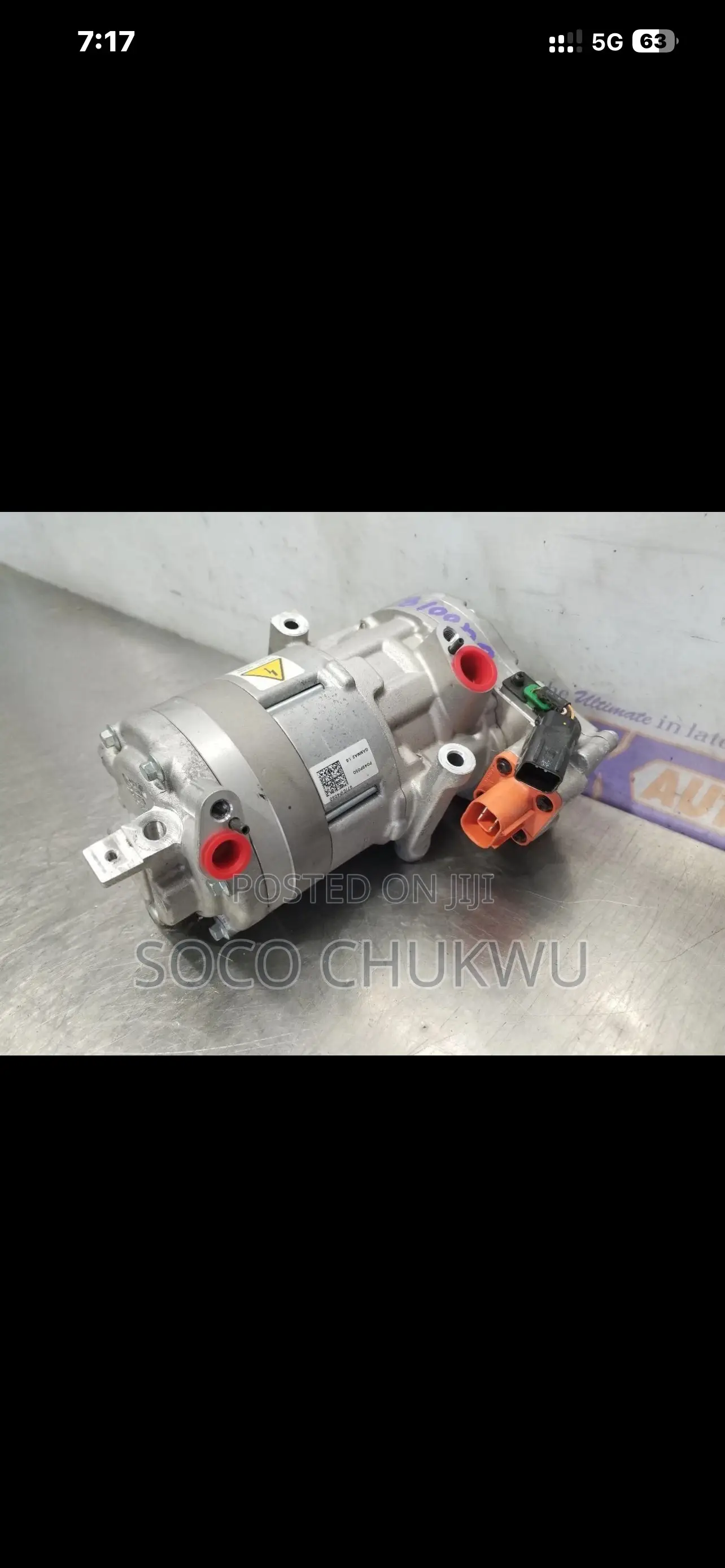Hybrid Ac Compressor Hyundai Tucson Elantra 2020-2023