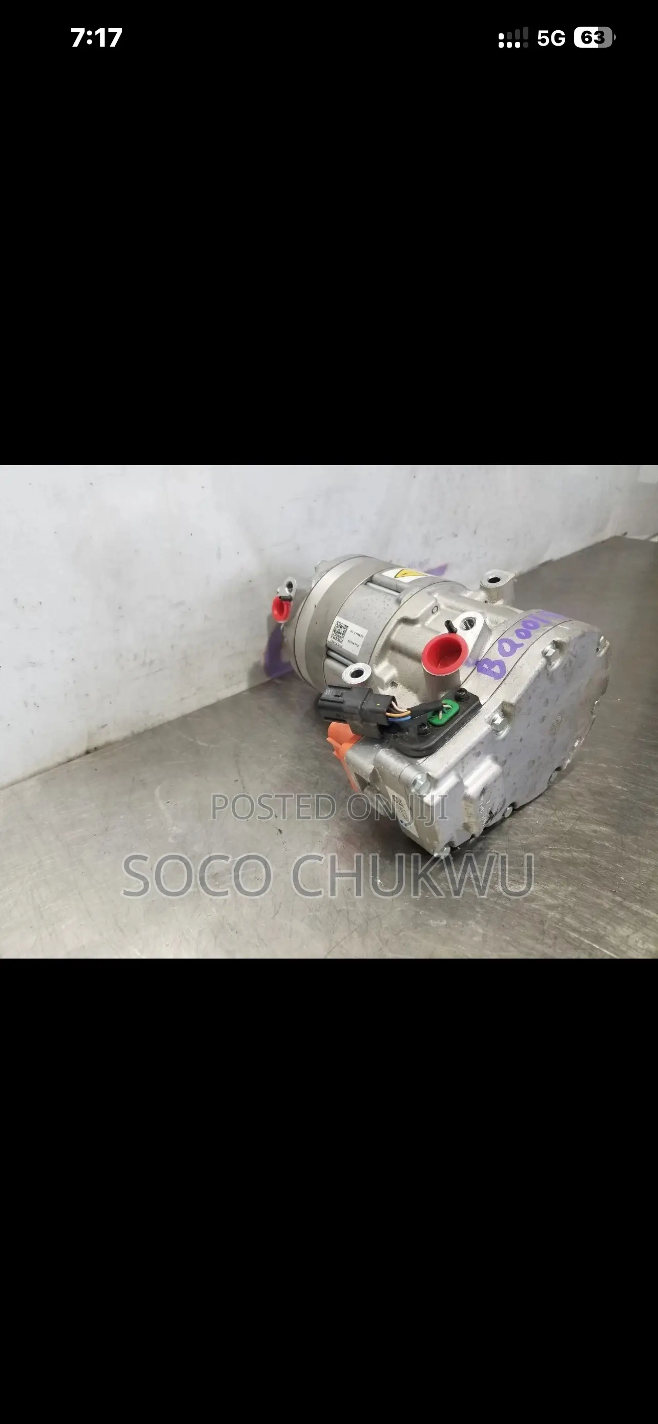 Hybrid Ac Compressor Hyundai Tucson Elantra 2020-2023