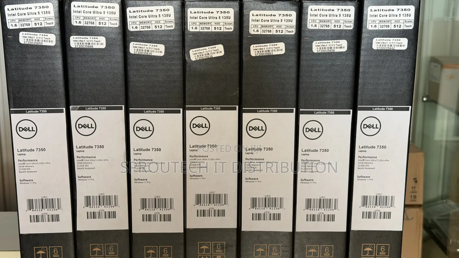 New Laptop Dell Latitude 13 7350 32GB Intel Core Ultra 5 SSD 512GB