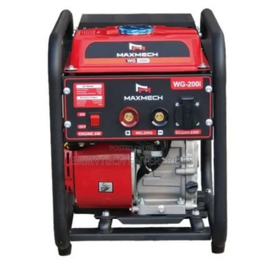 Maxmech Welding Machine Inverter Petrol Gen Wg-200i