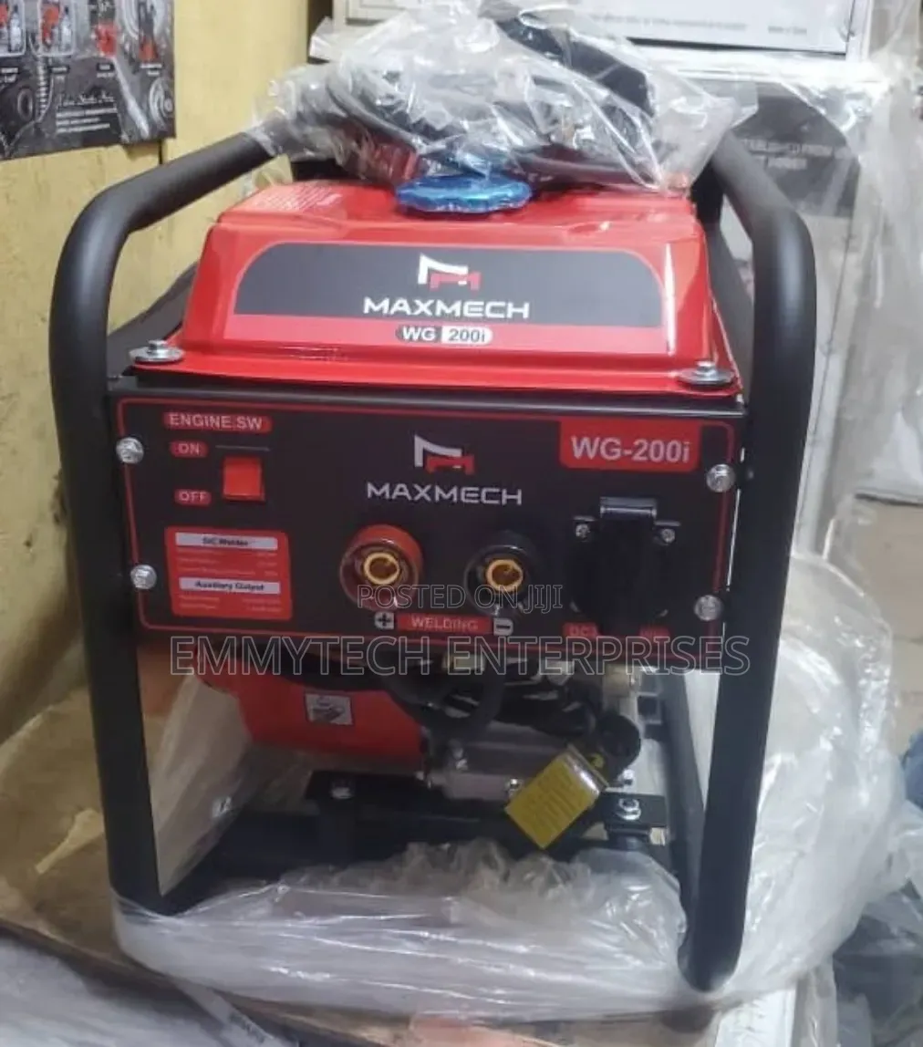《》A Brand New Maxmech Welding Machine Inverter Petrol Gen Wg-200i