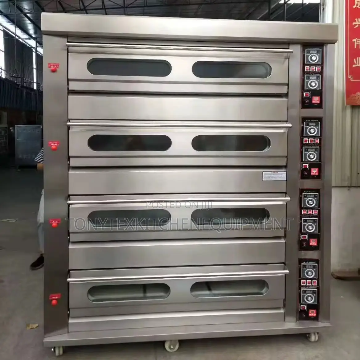 Commercial 16 Trays Gas Oven | Industrial Bakery Oven 16 Pan |