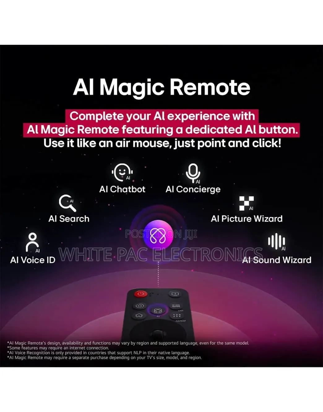 New Lg Qned 55"Inch( Qned80 ) Webos Smart Tv Ai Magic Remote >2 Yrs