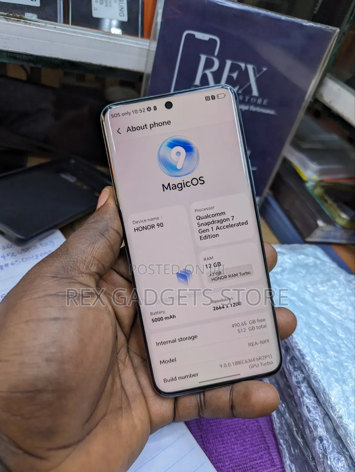 Honor 90 5G 512 GB Blue