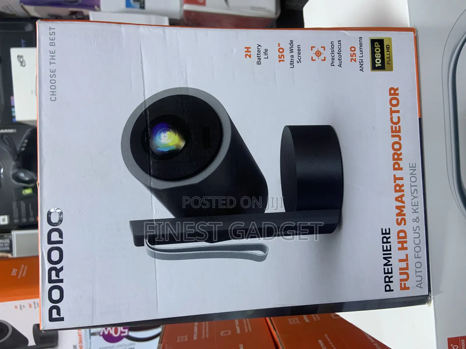 Porodo Premiere Full Hd Smart Projector