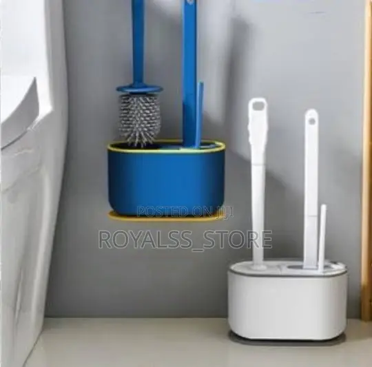3in1 Wall Mounted Toilet Brush Set