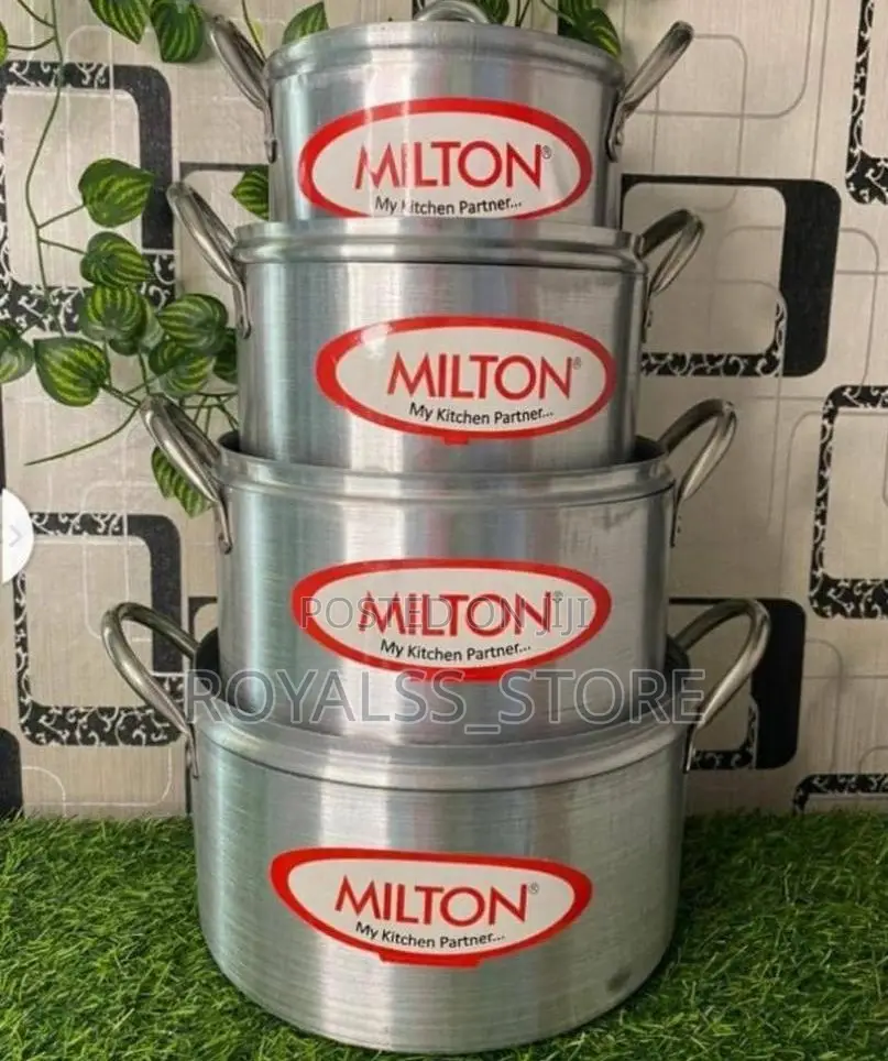 Milton 4-in-1 Aluminum Pot Set "4a" Size Light-Weight Model