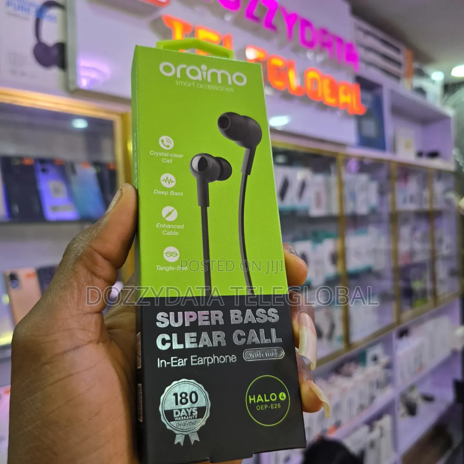 Oraimo Halo Oep-E26 Wired in-Ear Earphones