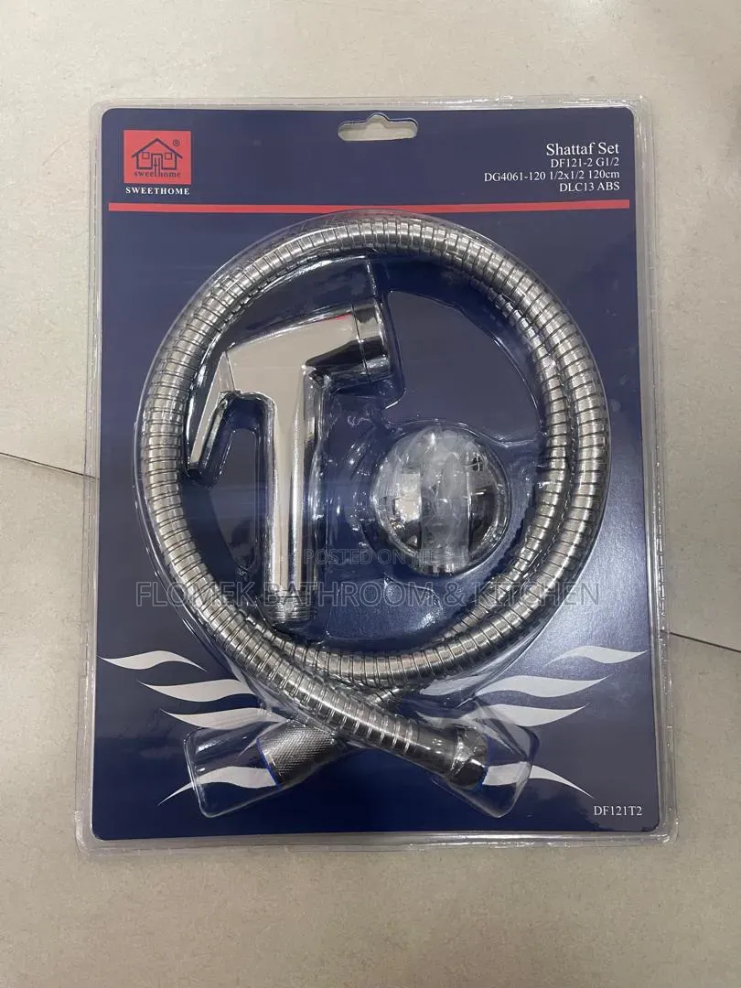 Sweethome High-Pressure Handheld Bidet Shower Set (120cm Hose)