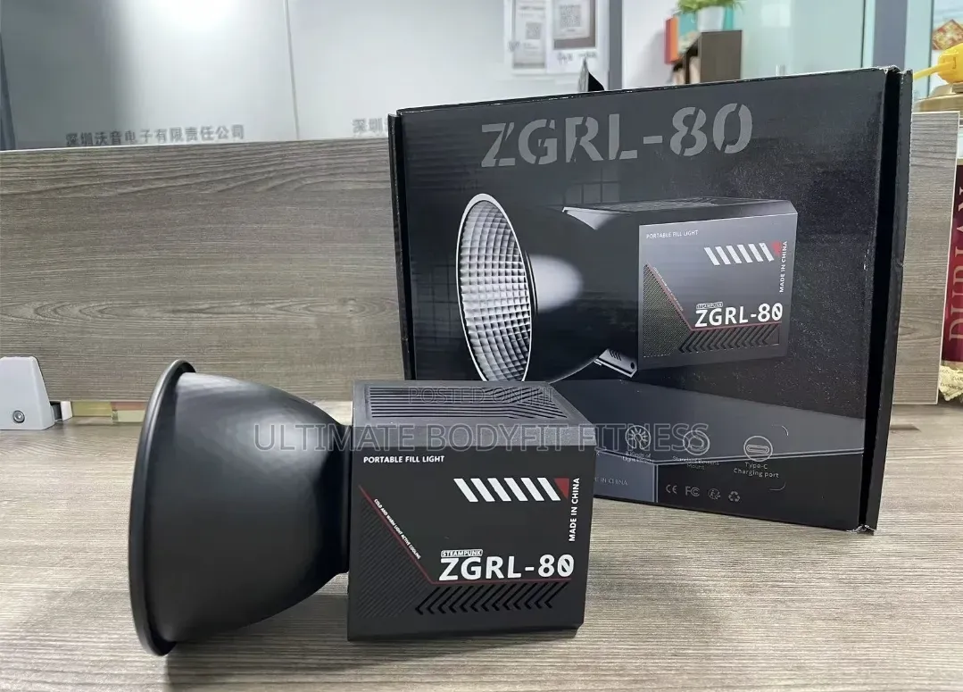 Brand New Zgrl-80 Compact Portable Cob Led Video Fill Light
