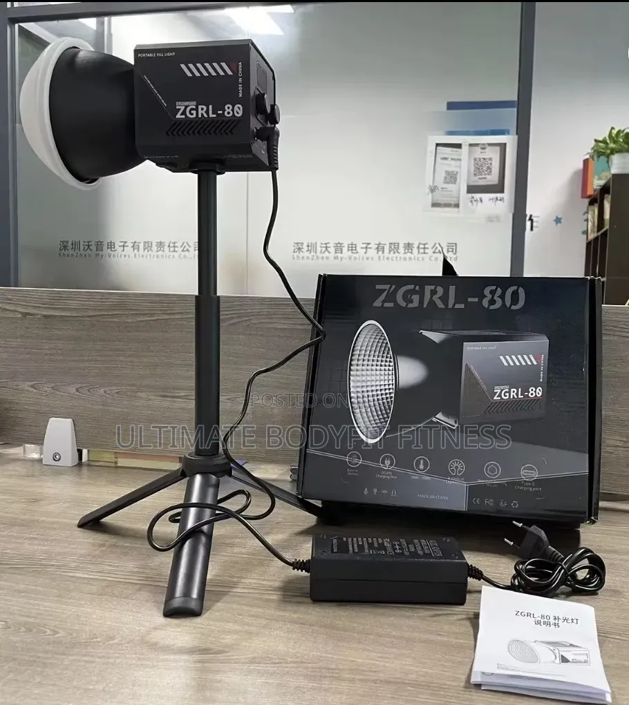 Brand New Zgrl-80 Compact Portable Cob Led Video Fill Light