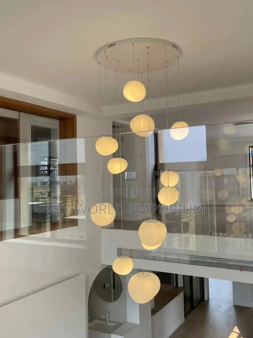 Nordic Home Decoration, Stair Case Chandelier,
