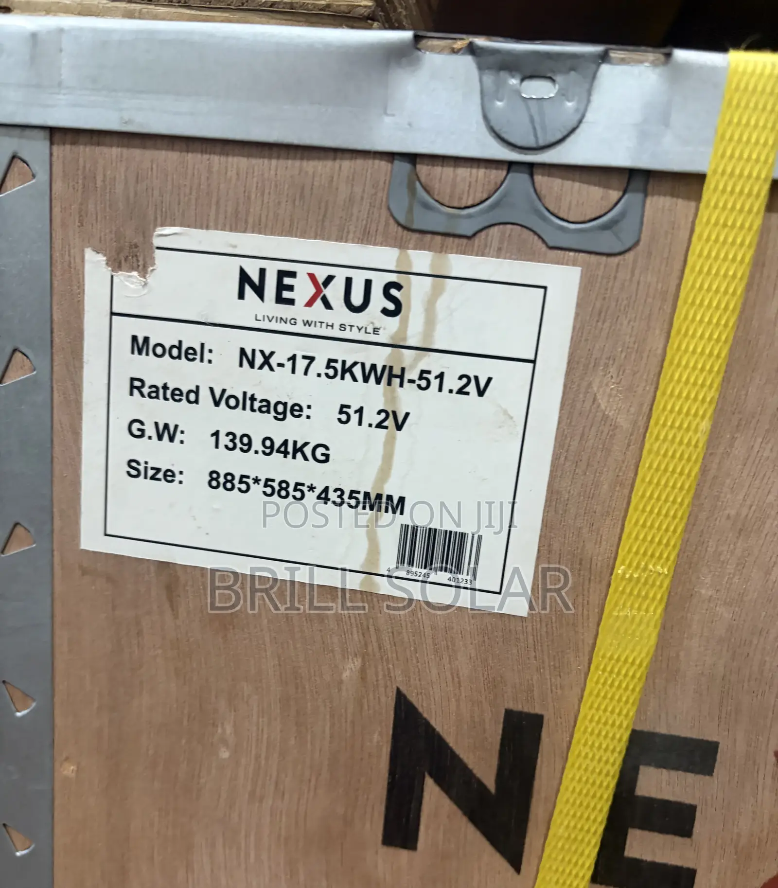 17.5kwh-51.2v Nexus Solar Lithium Battery