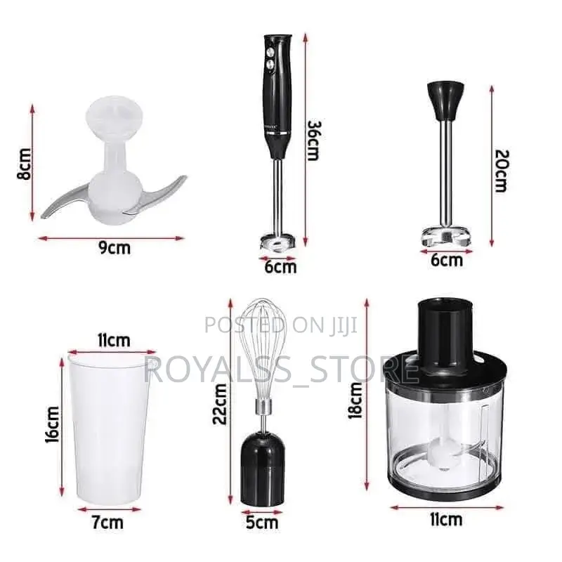 Sokany Electric Multifunction Hand Blender 4 in 1