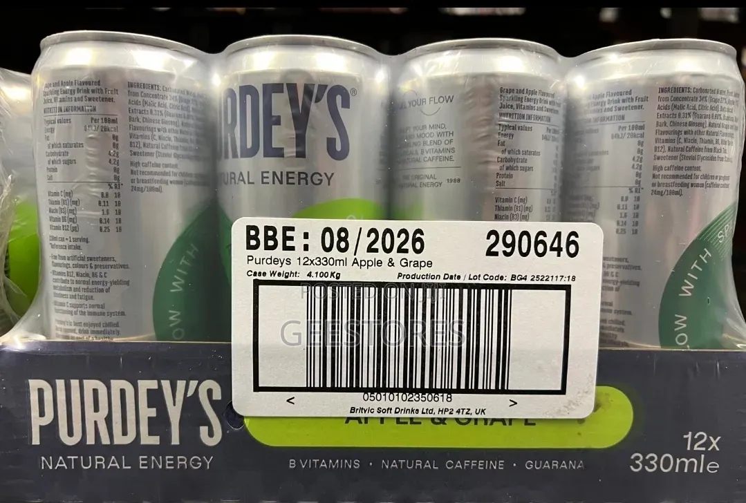 Purdey Energy Drink Can