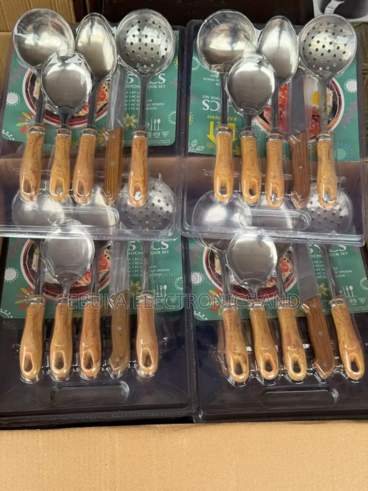 5 Piece's of Spoon Stainless Is Available Now