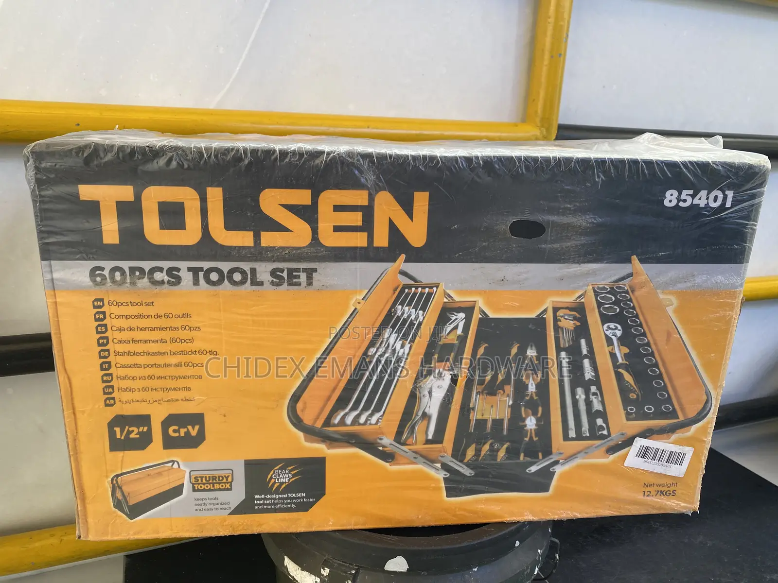 Tolsen 60pcs Tool Box Set