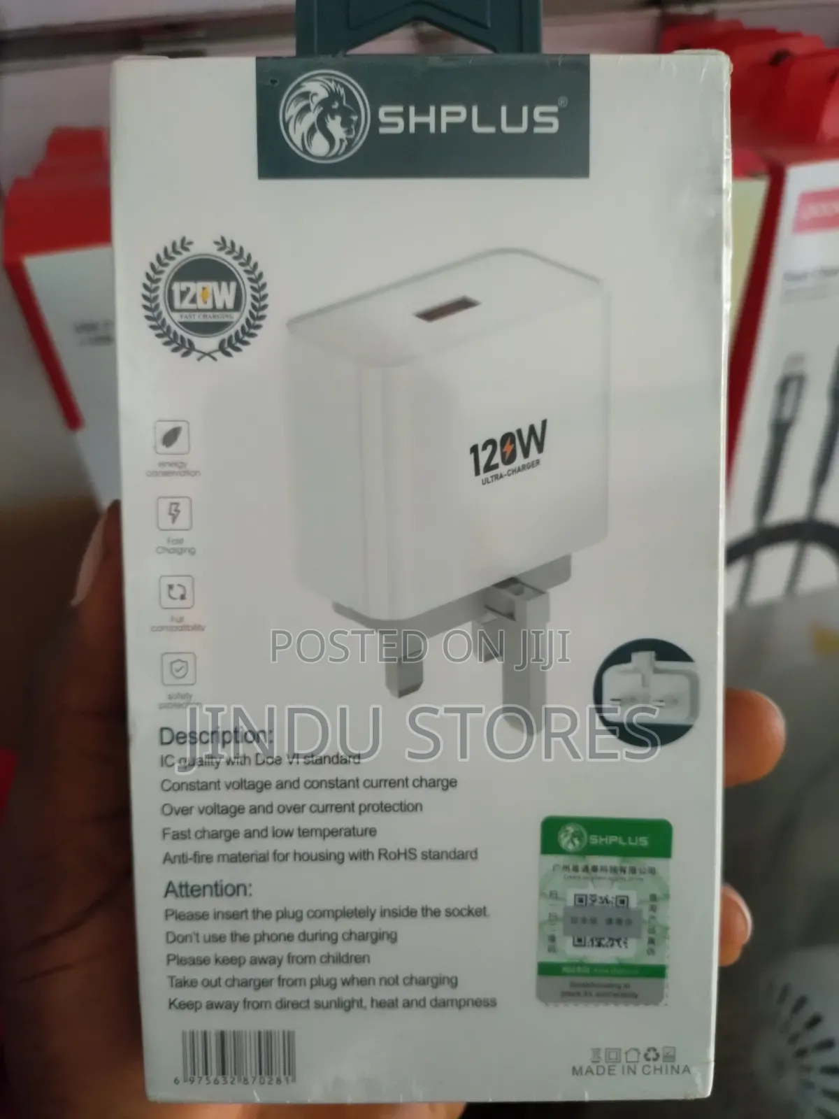 Shplus 120w Double Fast Charger