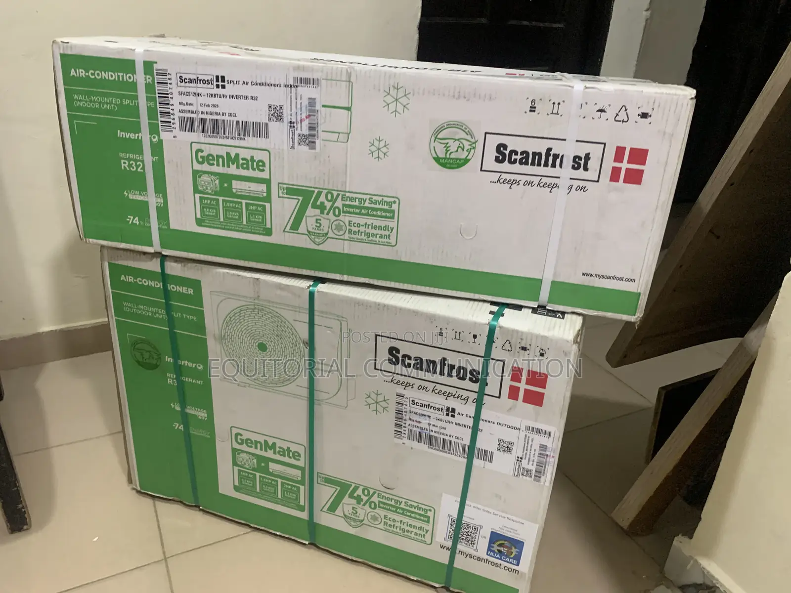 Scanfrost Sfacs12ink Air Conditioner With Remote Control