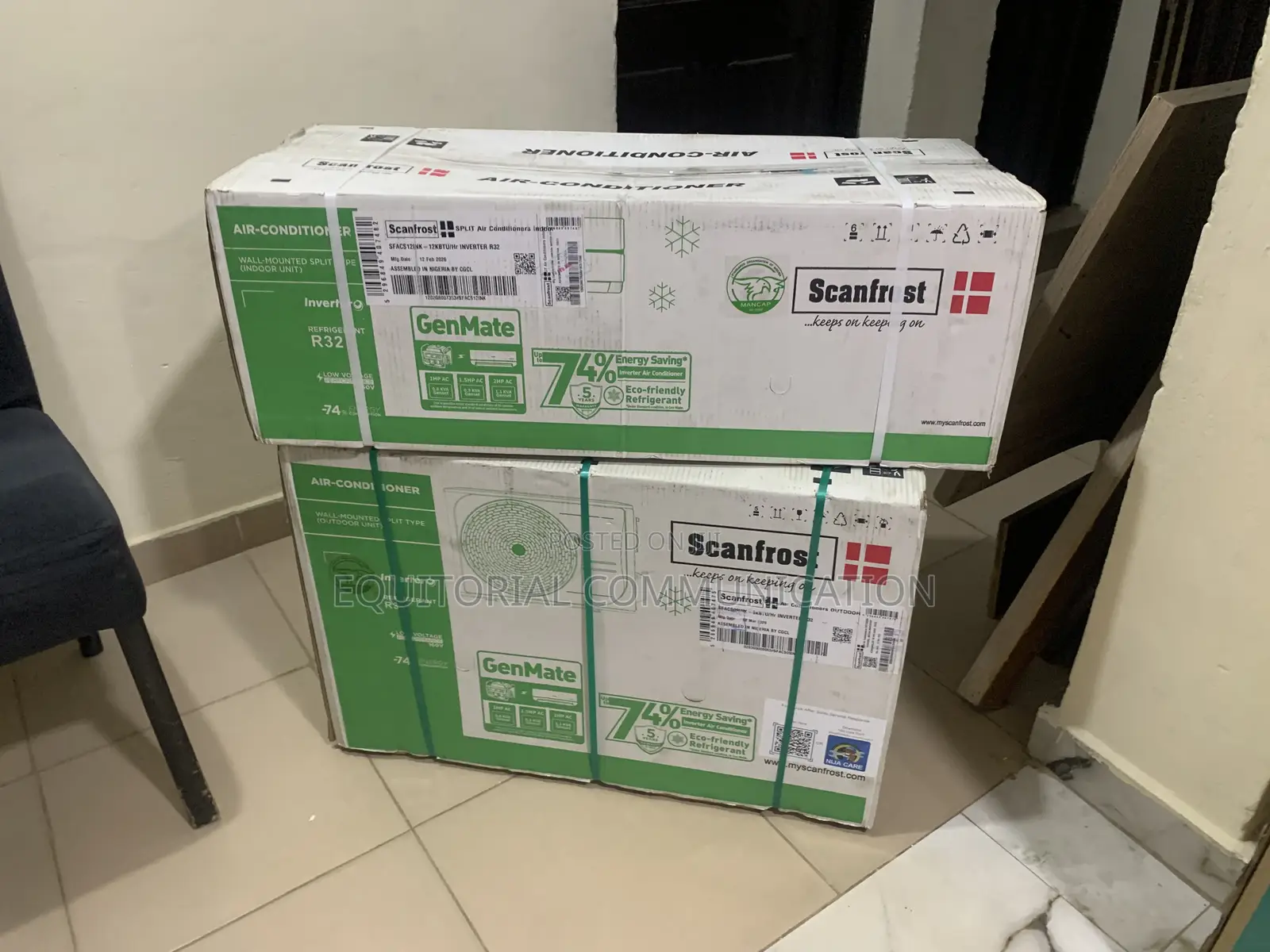 Scanfrost Sfacs12ink Powerful Cooling Air Conditioner