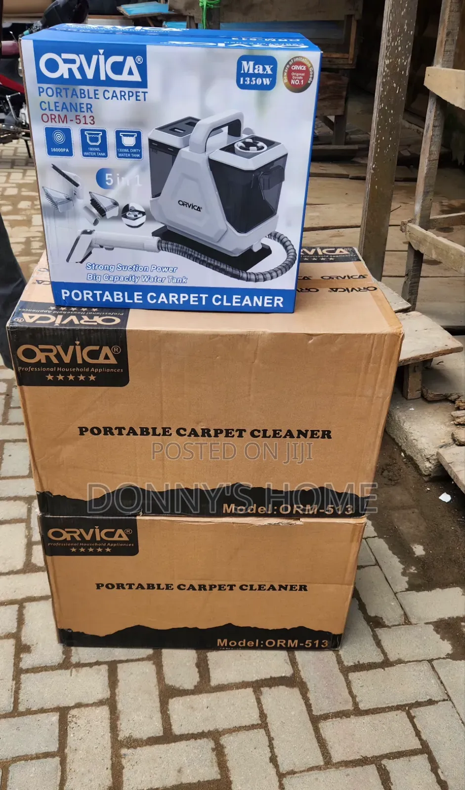 Orvica Orm-513(5 in 1) Portable Carpet Cleaner