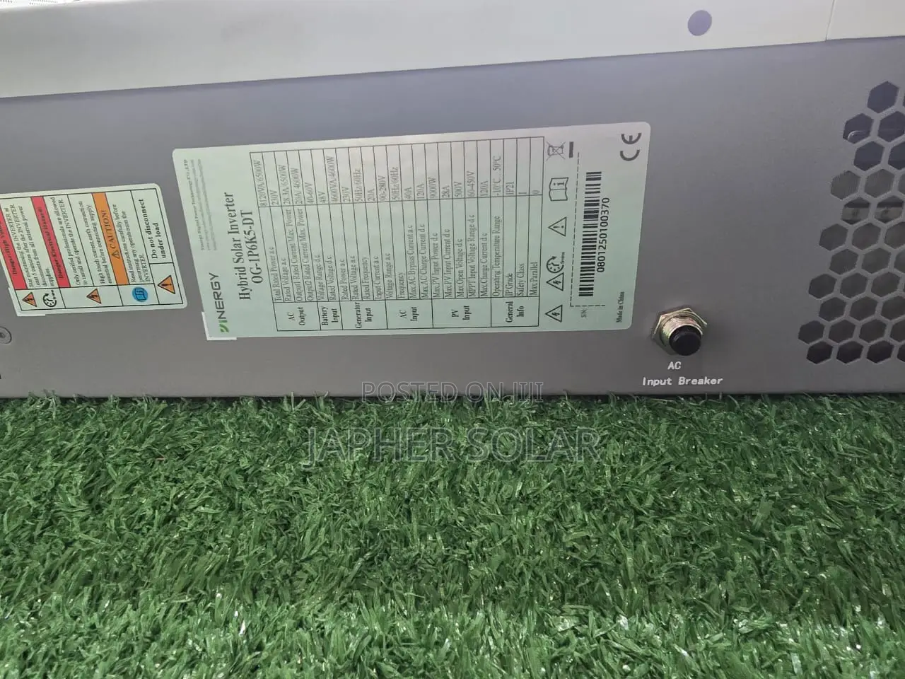 8.1kva Dipower Offgrid Hybrid Inverter