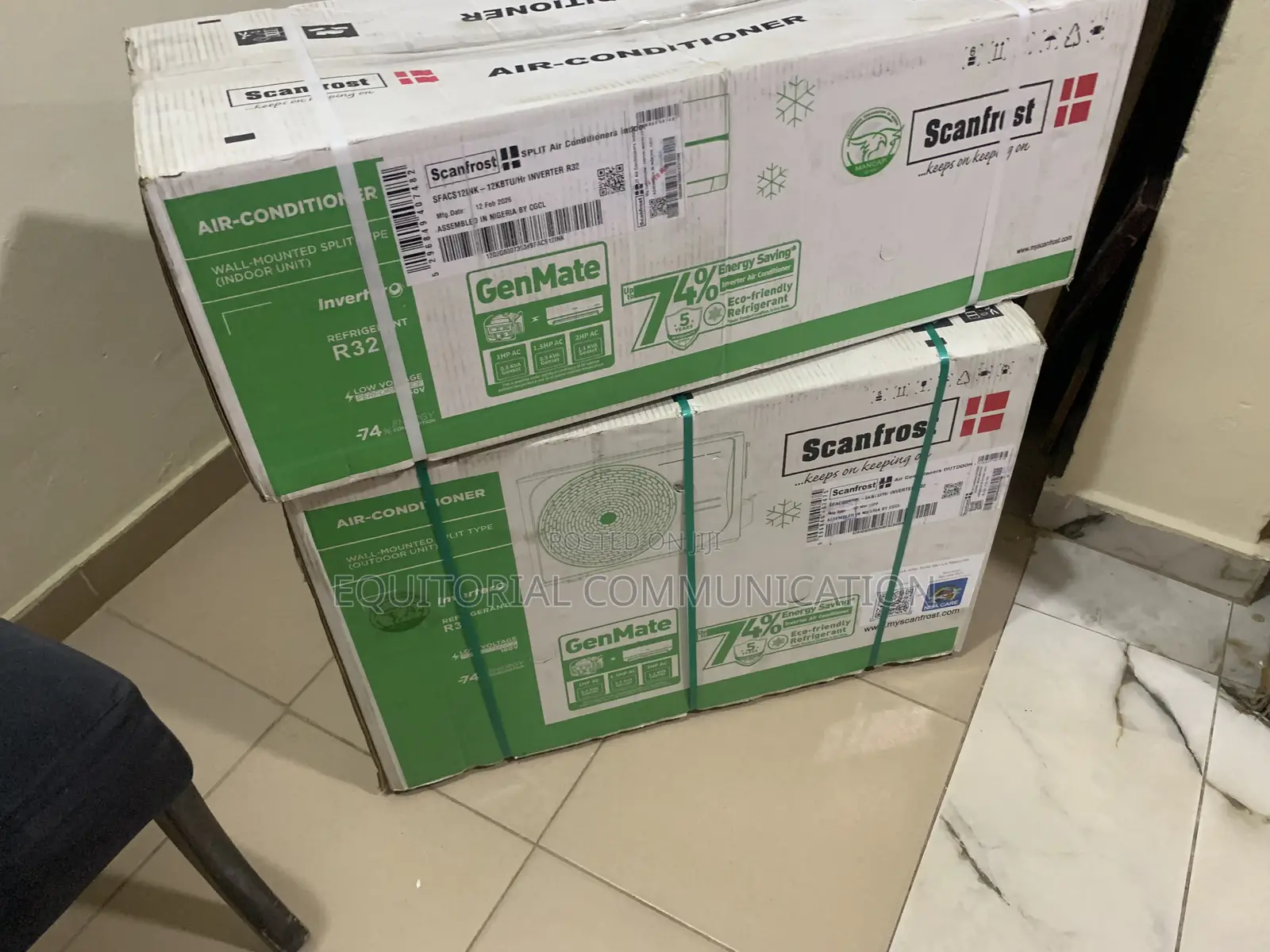 Scanfrost Sfacs12ink 1.5hp Split Ac With Turbo Mode