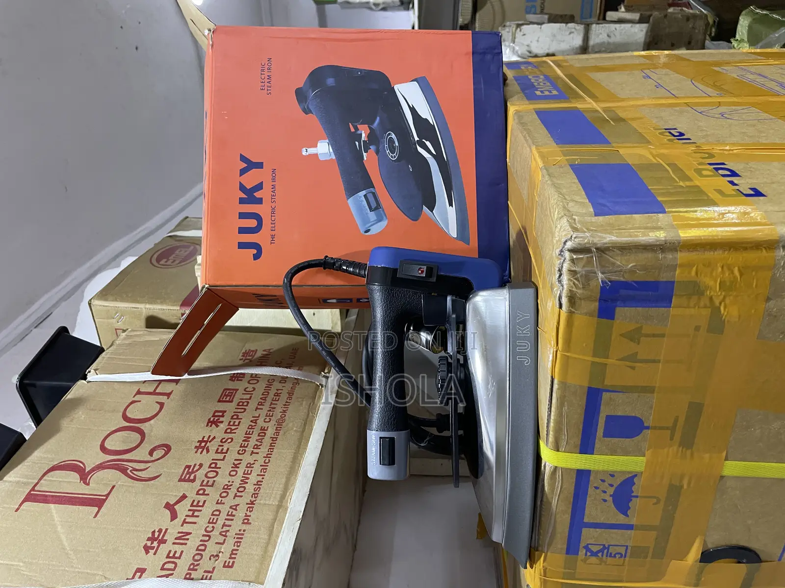 Industrial Steaming Iron