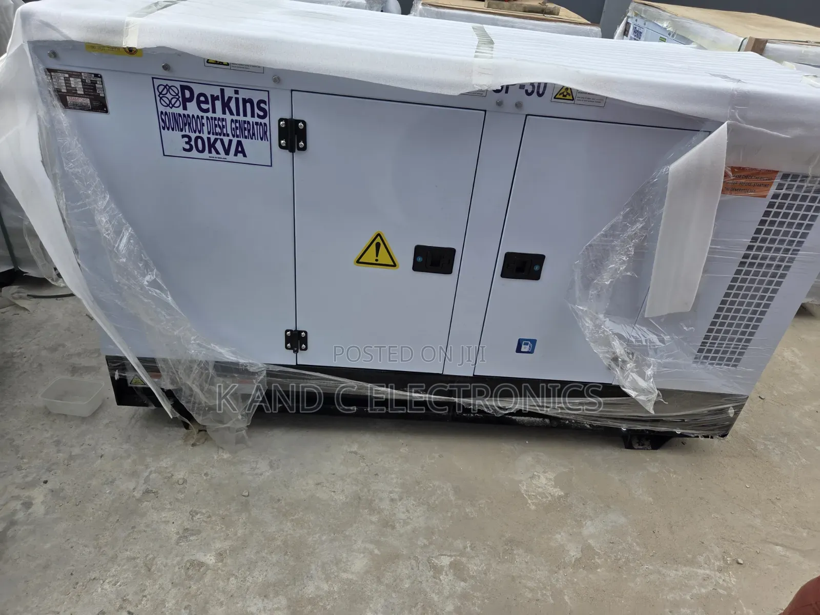 Original 30kva Perkins Generator – Silent Soundproof System